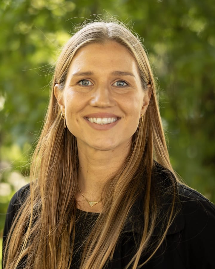 Portrett av Gunhild Nersten